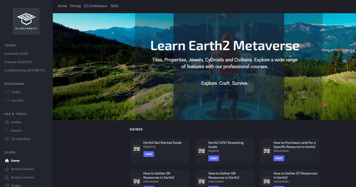 Earth2 University